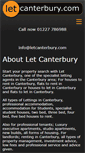 Mobile Screenshot of letcanterbury.com
